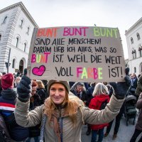 Prosvjed protiv AFD-a u Münchenu