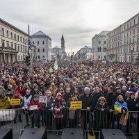 Prosvjed protiv AFD-a u Münchenu