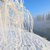Karlovac uz rijeku Koranu na hladnih -11 stupnjeva