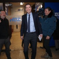 Dolazak članova HDZ-a na sjednicu šireg Predsjedništva stranke