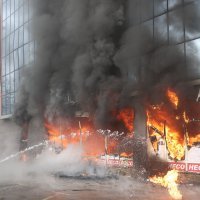 Požar na tržnici HECO u Sarajevu