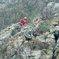 Spašavanje psa iz kanjona rijeke Čikole