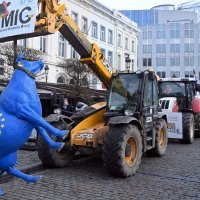 Prosvjedi farmera u Bruxellesu