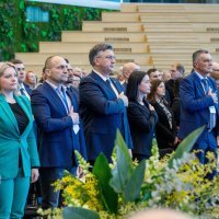 Andrej Plenković i Marija Vučković na otvorenju Dana poljoprivrede u Osijeku