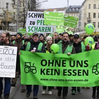 Prosvjedi poljoprivrednika u Berlinu