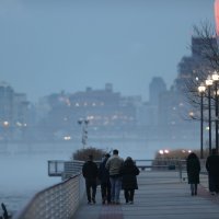 New York obavijen maglom