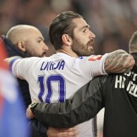 Marko Livaja, ozljeda, Hajduk - Rijeka, 28.1.2024.