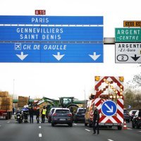 Prosvjed poljoprivrednika u Parizu