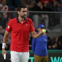 Tenis: Marin Čilić - Zizou Bergs, susret kvalifikacija Davis Cupa, Varaždin, 03.02.2024.