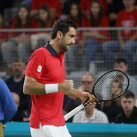 Tenis: Marin Čilić - Zizou Bergs, susret kvalifikacija Davis Cupa, Varaždin, 03.02.2024.