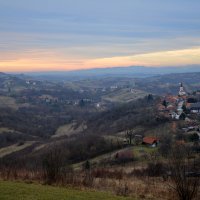 Zalazak sunca u Zagorju