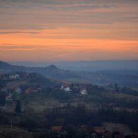 Zalazak sunca u Zagorju