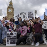 Kampanja za spuštanje granice za glasanje na 16 godina u Velikoj Britaniji