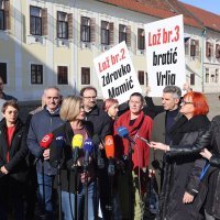 Prosvjed Možemo na Markovom trgu