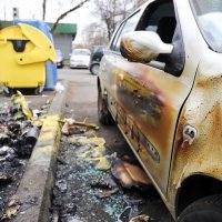 Požar na kontejnerima u Sopotu