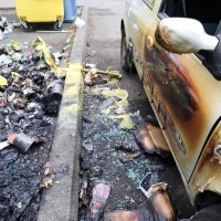 Požar na kontejnerima u Sopotu