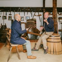 Milivoj Golub u razgovoru s Lukom Filipovićem