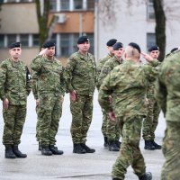 Ispraćaj 4. hrvatskog kontingenta u Mađarsku