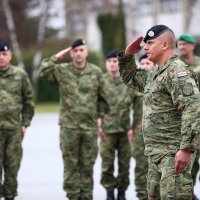 Ispraćaj 4. hrvatskog kontingenta u Mađarsku