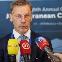 Guverner Boris Vujčić na konferenciji guvernera središnjih banaka u Podstrani