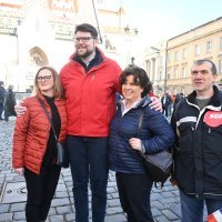 Prosvjed na Markovu trgu