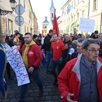 Prosvjed na Markovu trgu