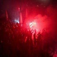 Doček košarkaša KK Zadar na Narodnom trgu nakon osvojenog Kupa Krešimir Ćosić, 17.2.2024.