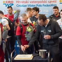 Doček zlatnih vaterpolista sa Svjetskog prvenstva u Dohi