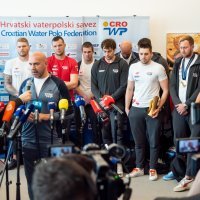 Doček zlatnih vaterpolista sa Svjetskog prvenstva u Dohi