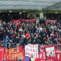 Navijači na utakmici Maribor - Liverpool