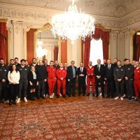 Tomašević vaterpolistima dodijelio medalju Grada Zagreba