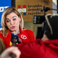 Zagreb: Dolazak članova HDZ-a na sjednicu šireg Predsjedništva stranke