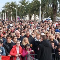 Split: Doček zlatnih vaterpolista 19.2.2024.