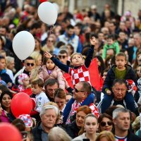 Dubrovnik: Doček zlatnih vaterpolista 19.2.2024.