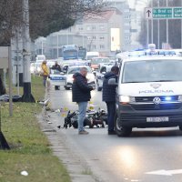 Prometna nesreća na Slavonskoj aveniji u Zagrebu