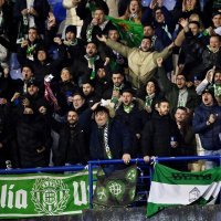 Navijači na utakmici Dinamo - Betis