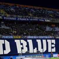 Navijači na utakmici Dinamo - Betis
