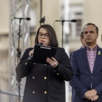 Skup podrške Ukrajini na Trgu bana Josipa Jelačića