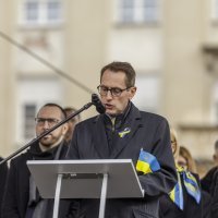 Skup podrške Ukrajini na Trgu bana Josipa Jelačića