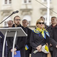 Skup podrške Ukrajini na Trgu bana Josipa Jelačića