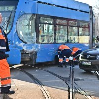 Tramvaj izletio iz tračnica