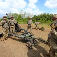 Vojna vježba na Slunju - ilustracija