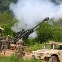 Vojna vježba na Slunju - ilustracija