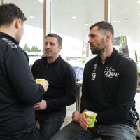 Rukometaši Zagreba družili se s navijačima uoči utakmice s PSG-om