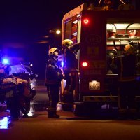 Sudar policijskog motora i automobila u zagrebačkom naselju Blato