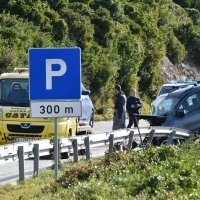 Frontalni sudar kod Brsečine