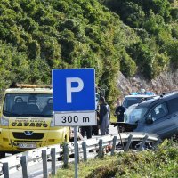 Frontalni sudar kod Brsečine