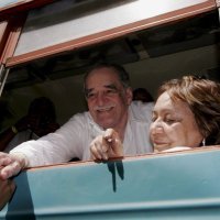 Gabriel Garcia Marquez i njegova supruga Mercedes Barcha