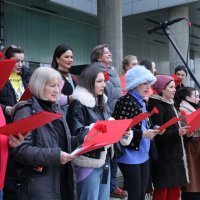 Severina uz zbor Udruge Domino izvela feminističku verziju 'Lijepe naše'