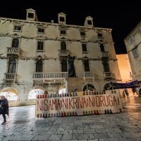 Split: Noćni marš u organizaciji udruge Domine okupio mnogobrojne splitske žene